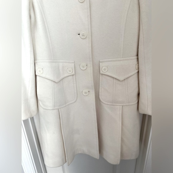 DKNY Wool Cashmere Blend Pea Coat - Picture 7 of 13